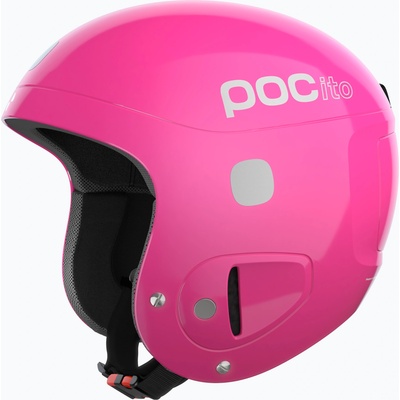 POC Детска ски каска POC POCito Skull fluorescent pink