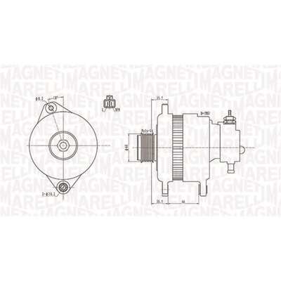 Generátor MAGNETI MARELLI 063731900010