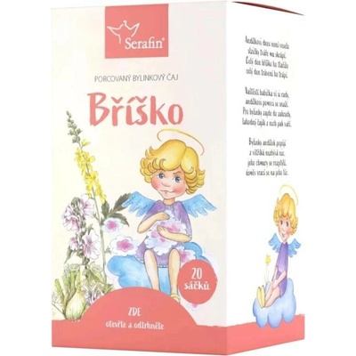 Serafin byliny Bříško bylinný čaj dětský 20x1,5g porcovaný