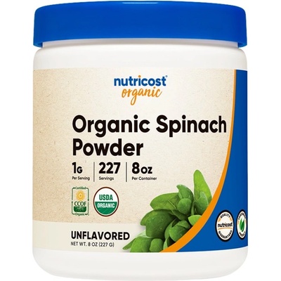 Nutricost Organic Spinach [227 грама]