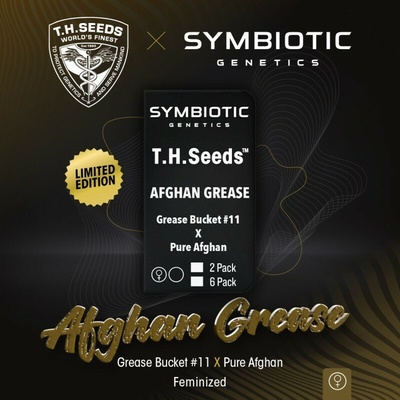 T.H. Seeds Afghan Grease semienka neobsahujú THC 2 ks
