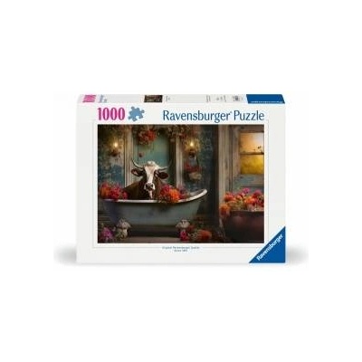 Ravensburger Puzzle 1000 Cow in Bath