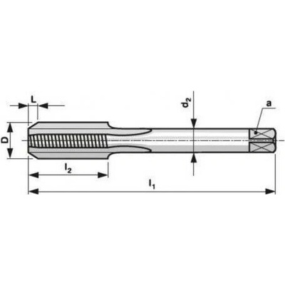 Závitník sadový ruční DIN352 223010 HSS 2N MF M22x1,5 sada