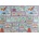 Multidecor Детски килим STELLA STREETS 120x170 см тюркоаз/град (MU0266)