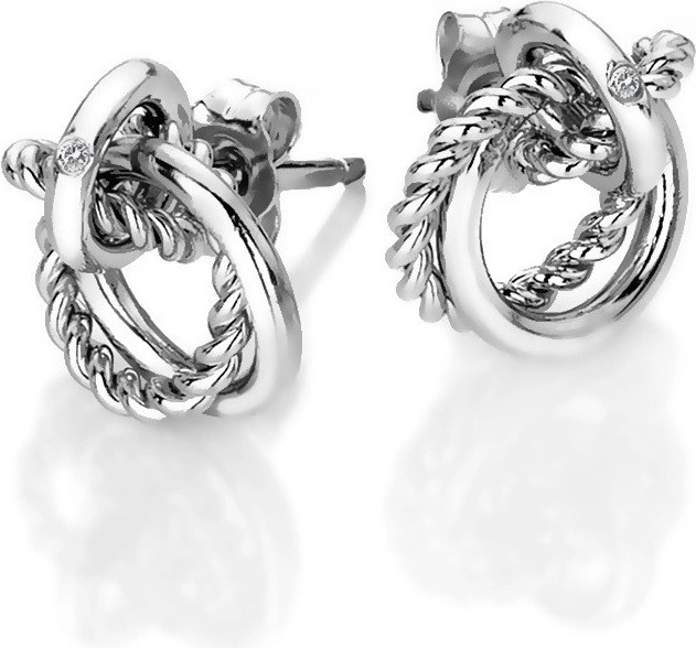 Hot Diamonds náušnice DE610