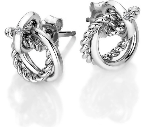Hot Diamonds náušnice DE610
