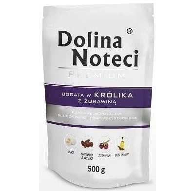 Dolina Noteci Premium králičie s brusnicami 500 g x20