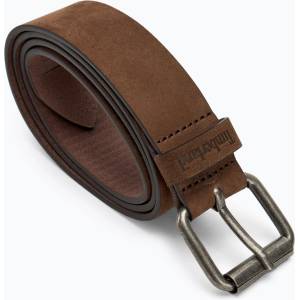 Timberland Мъжки колан за панталон Timberland 35mm Nubuck Belt dark brown