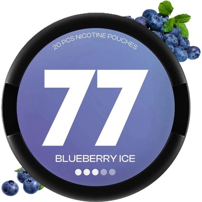 77 Pouches Blueberry 20 mg 20 sáčků – Zboží Dáma