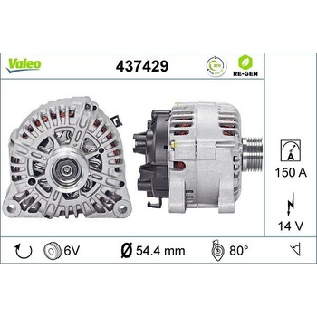 Generátor VALEO 437429
