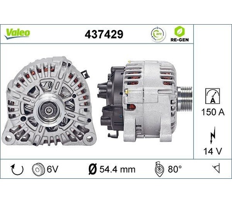 Generátor VALEO 437429