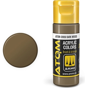 AMMO by MIG Jimenez ATOM COLOR Dark Wood 20ml