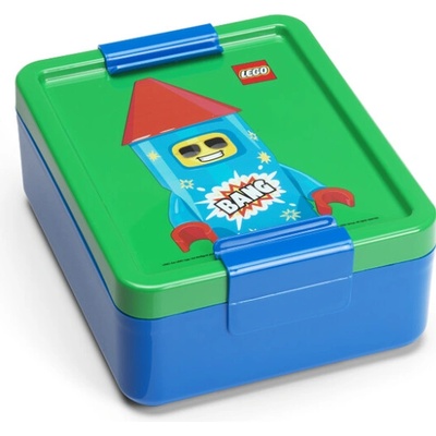 LEGO Rocket desiatový box modrá zelená
