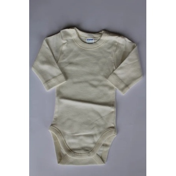 Image 1 of САЛИ / Индиго Кидс Боди с дълъг ръкав в бяло или екрю, 56