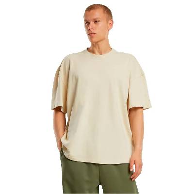 Тениска New morning studios Heavy Oversized short sleeve T-shirt - Beige (Sand)