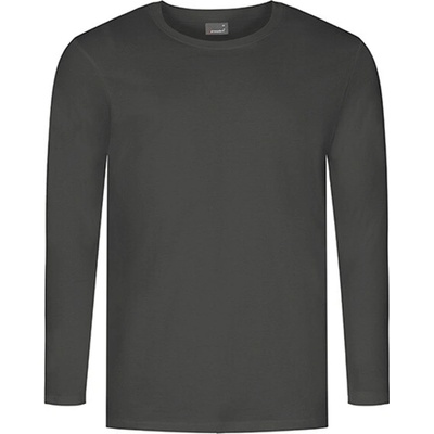 Promodoro s dlhým rukávom E4099 Charcoal solid