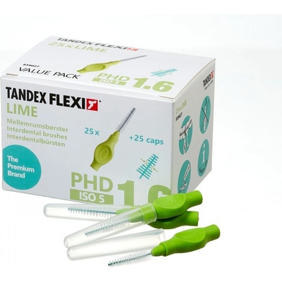 Tandex Flexi mezizubní kartáček 1,6 mm ISO 5 kónické 25 ks – Hledejceny.cz