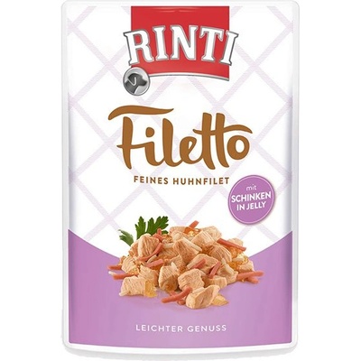RINTI Капсула RINTI Filetto пиле + шунка, 100г