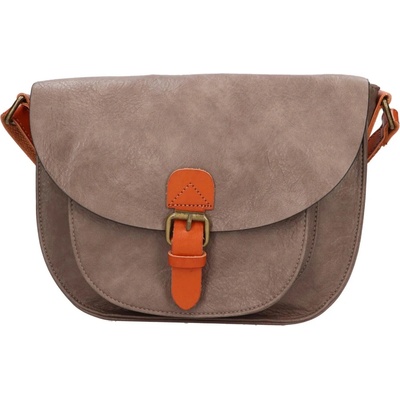 Flora & Co dámská crossbody kabelka Debbi šedo-hnědá