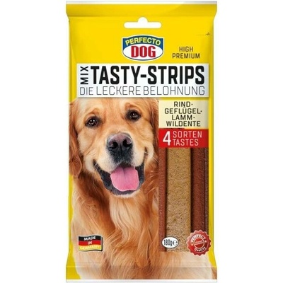 Perfecto dog plátky Mix Hovězí drůbežíjehněkachna 20 ks 12 x 180 g