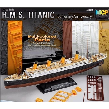 Academy Model Kit loď 14214 R.M.S. TITANIC CENTENARY ANNIVERSARY MCP 36-14214 1:700