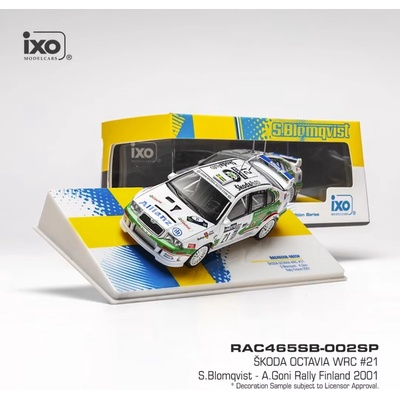 Škoda Octavia WRCRally Finland 2001 #21 BlomqvistGoni 1:43 IXO