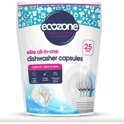 Ecozone kapsle na nádobí Elite All-in-one 25 ks