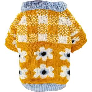 Tiger`s Heart Пуловер за кучета Cozy Daisy Knit