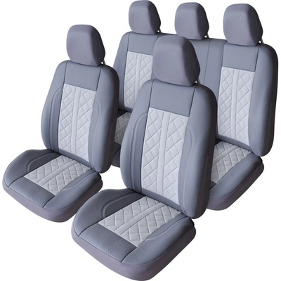 UMBRELLA Калъфи за седалки - Кожа и алкантара gray exclusive (125798)