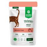 Nature's Protection Nature's Protection CAT PRIME Sterilised Adult Cats with Salmon and Trout, пауч с хапки в сос със сьомга и пъстърва, за пораснали кастрирани котки - 300 гр, Литва 210602