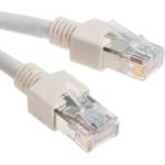 Brand-Rex Пач кабел Brand-Rex, 2m, Cat. 6, екраниран, RJ45 - RJ45, сив (C6CPCS020-888H)