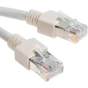 Brand-Rex Пач кабел Brand-Rex, 2m, Cat. 6, екраниран, RJ45 - RJ45, сив (C6CPCS020-888H)