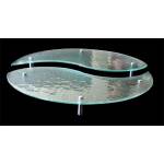 3D the glassware company D-ДИСПЛЕЙ ЩАНД 2 ЧАСТИ ИН И ЯН(ds1101) (32*55*5.5h+45*75*7.5h) (0103100)