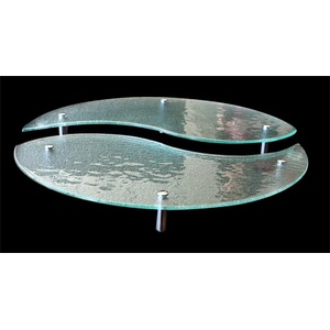 3D the glassware company D-ДИСПЛЕЙ ЩАНД 2 ЧАСТИ ИН И ЯН(ds1101) (32*55*5.5h+45*75*7.5h) (0103100)