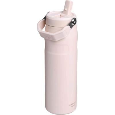 Fľaša na vodu vyklápacou slamkou 700 ml Stanley IceFlow 2.0 ružová Light