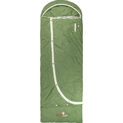 Grüezi bag Пухен спален чувал Grüezi bag Biopod DownWool Nature Comfort Down sleeping bag - Basil Green - размер 185 cm (513-1153-0111)