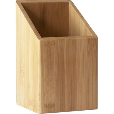 Stojan na kuchyňské náčiní NBA203 18 cm, hnědá, bambus, Pebbly