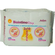 BioIntimo Anionové hygienické vložky denné Duo pack 20 ks