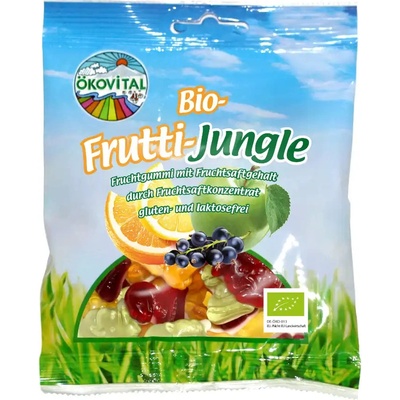 Öekovital Bio Frutti-Jungle želé ve tvaru zvířátek 80 g