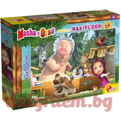 Lisciani Пъзел LISCIANI 86092 - 24 части - Maша и Мечока (LI86092)