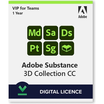 Image 1 of Adobe Substance 3D Collection CC VIP (65317578BA04A12)