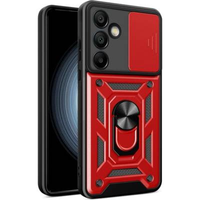 Hybrid armor Camshield pro Samsung Galaxy A56 - Červená KP39808