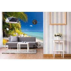 DIMEX ART Самозалепваща се флизелинова фототапета плаж на тропически остров 375 x 250 см