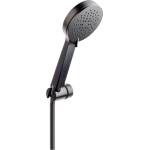 FDesign Душ комплект с портиер FDesign Inula 3 функции, матово черно (FD2-103-22)