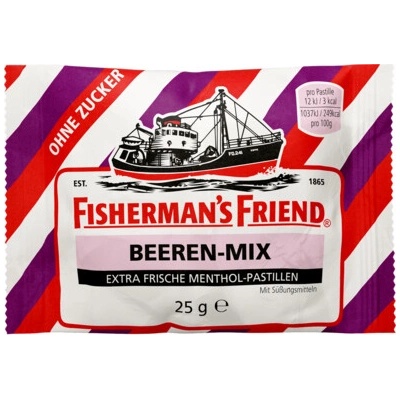 Fisherman's Friend Lesní plody bez cukru 25 g