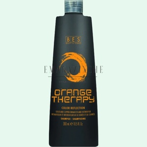 Bes Beauty & Science Milano Bes Оцветяващ шампоан за подчертаване и подсилване на оранжевите нюанси 300 мл. Color Reflection Orange Therapy Shampoo (0331205)