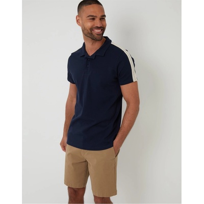 Threadbare Блуза с яка Threadbare Men's Kirkby Short-Sleeve Polo Shirt - Navy
