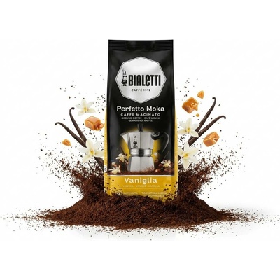 Bialetti Mletá Perfetto Moka Vanilka 250 g