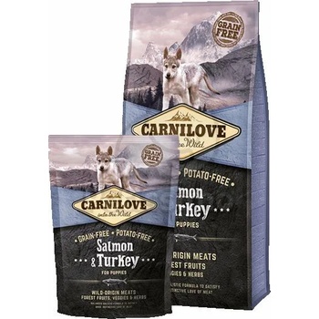 Image 1 of CARNILOVE Puppy - Salmon & Turkey 12 kg
