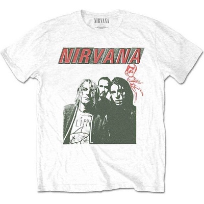 Nirvana Flipper White M Риза (<![CDATA[NIRVTS43MW02]]>)